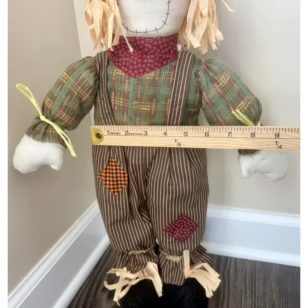 STAND UP SCARECROW FALL HALLOWEEN TABLETOP/SHELF‎ weighted DECORATIONS FIGURES